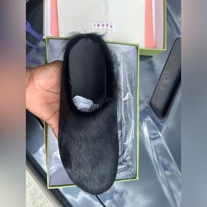 Authentic- MARNI FUSSBETT SABOT MULES BLACK Purchase Receipt Included🧾✅